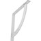 Ekena Millwork Bulwark Steel Bracket, Hammered White 2"W x 18"D x 18"H BKTM02X18X18BUHWH - alternate 1